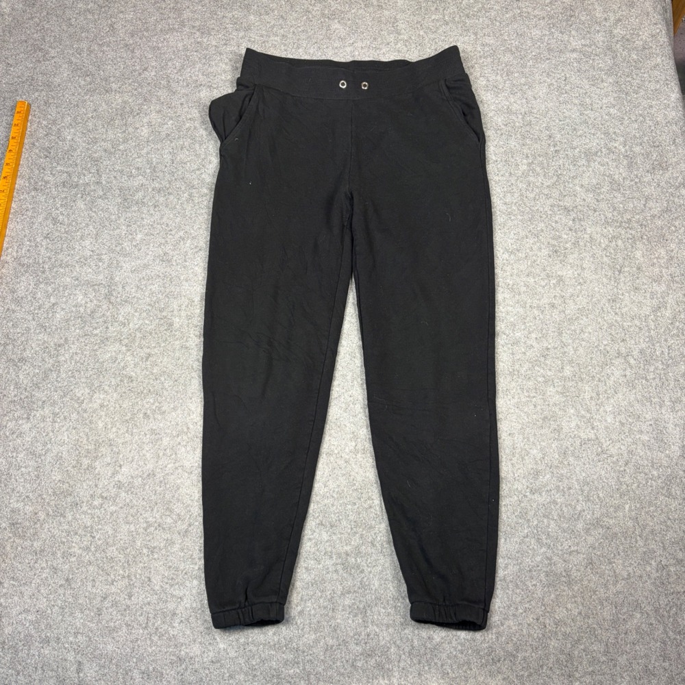 Wild Fable Black Fleece Joggers Sweatpants Women Medium Pockets Casual